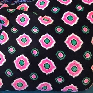 Vera Bradley blanket in Petal Dots